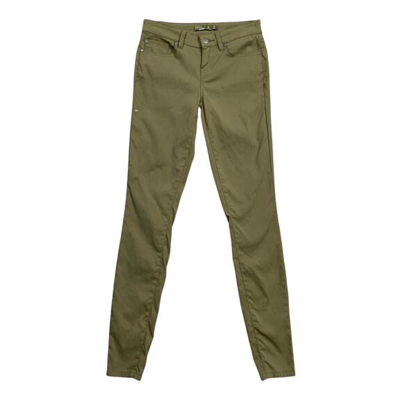Prana Pants Womens 0 Olive Briann Skinny Ankle Low Rise Stretch UPF 50 Outdoor - Picture 1 of 15